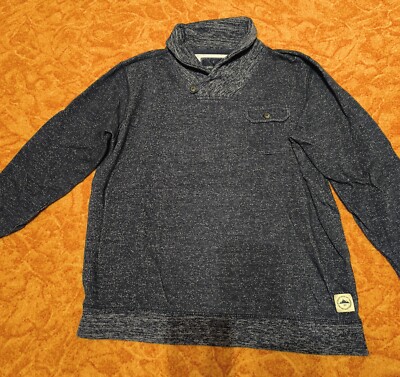 Angelo Litrico Herren Pullover Gr. L dunkelblau mit Kragen *TOP*