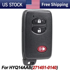 For 2008-2012 Toyota RAV4 Remote Smart Key Fob HYQ14AAB 89904-48100 271451-0140