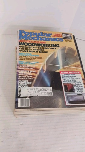 Vintage Popular Mechanics Magazine - 15 Issues - 1986 - 1989 FREE SHIPPING - Picture 4 of 7