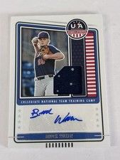 BROCK WILKEN 2023 STARS & STRIPES TEAM USA PATCH RPA AUTO MILWAUKEE BREWERS