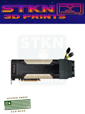 2-PACK   Nvidia Tesla V100   Cooling Fan Shroud for Personal AI Rig  Wholesale  