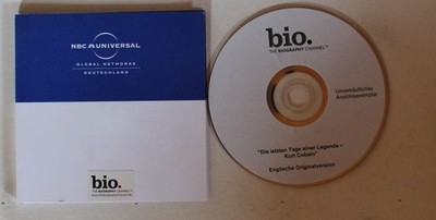 Nirvana Die Letzten Tage Einer Legende - Kurt Cobain Ger Adv DVD Rare
