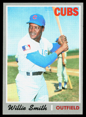 Willie Smith 1970 Topps #318 VG/EX No Crease