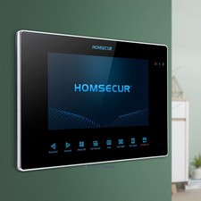 HOMSECUR BM719WF-B Monitor with Voice Message for HDK Video Doorphone Intercom
