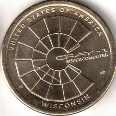 2026-D $1 Coin for American Innovation Wisconsin Series Coin!
