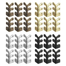 Corner Protectors Vintage Metal Corner Protectors 6 Pcs for Stylish Baseboard