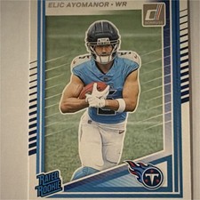 2025 Panini Donruss Football - Elic Ayomanor, Rated Rookie #339