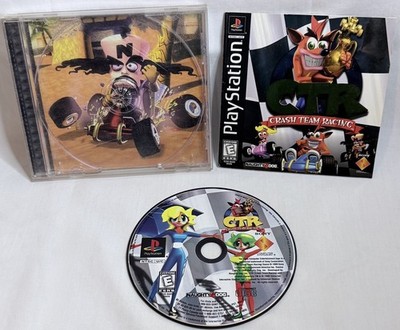 CTR Crash Team Racing (PlayStation 1) Complete with Manual Tested and Working