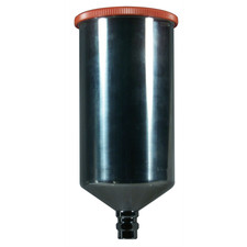 Astro Pneumatic Pcu3501s Aluminum Gravity Feed Cup With Screw On Lid