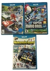 Nintendo Wii U Mario Game Bundle (3) – Mario Kart 8, NSMBU, Nintendo Land