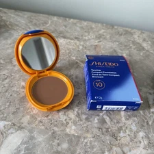 Shiseido Tanning Compact Foundation SPF 10 - Bronze 12g New