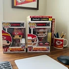 Funko Pop! NFL Kansas City Chiefs | Travis Kelce #101 & Patrick Mahomes II #303