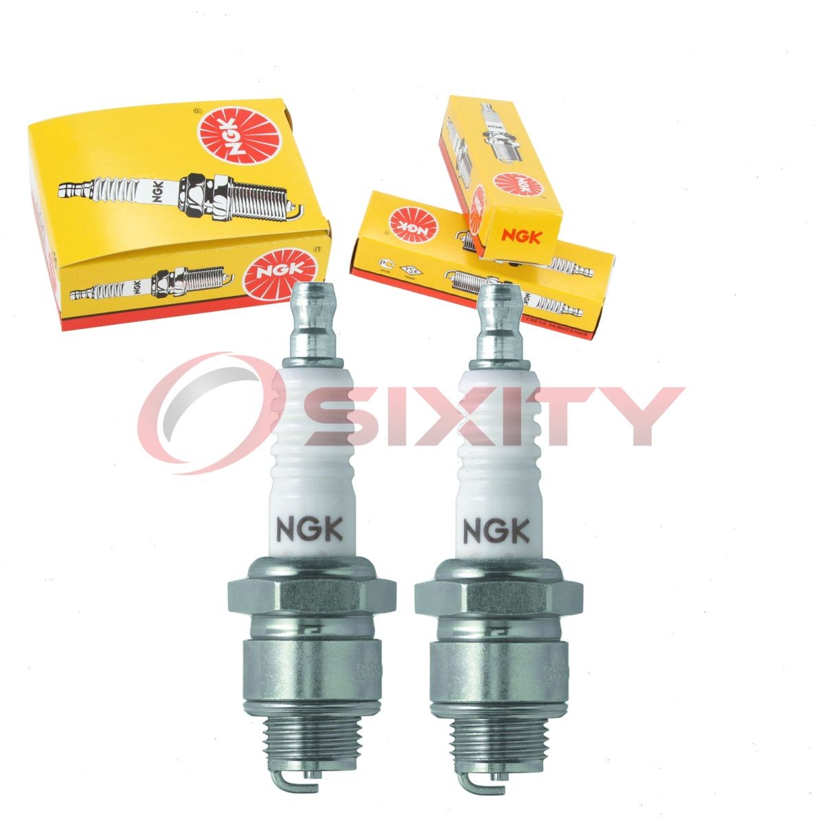 2 pc NGK 3110 B-2 Standard Spark Plugs for WR9ECO W9PR-U15 W9-U W9 W12E TC49 za