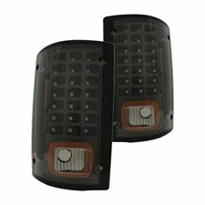 Ipcw For 1995-12 Ford Econoline00-05 Excursion Black Led Tail Lights Pair