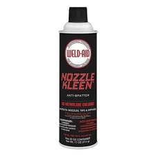 NOZZLE-KLEEN  107A Anti-Spatter, 20 oz Aerosol Can, 11 oz, Colorless to Amber