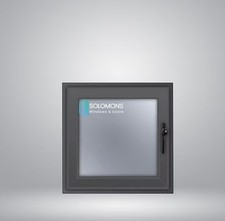 UPVC Window Grey - 600mm x 600mm