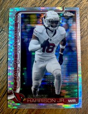 2025 Topps Chrome Football - Marvin Harrison Jr. #1 - Pulsar - Arizona Cardinals