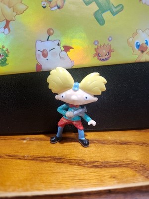 Hey Arnold - 1'' Viacom 2001 Action Figure Rare Nickelodeon Vintage