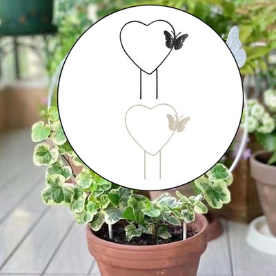 Herzförmige Pflanze Rankgitter Deko Pflanzenstütze für Efeu Blume Hoya