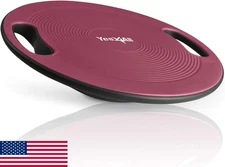 Yes4All Plastic Wobble Balance Board-Round Balance Trainer Board, Wobble Board f