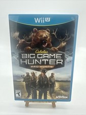 Cabela's Big Game Hunter: Pro Hunts (Nintendo Wii U, 2014) CIB Complete
