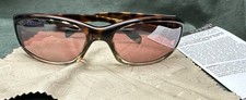 Vintage Serengeti Sunglasses Bromo 6766 Pink Lenses Rare Made In Italy