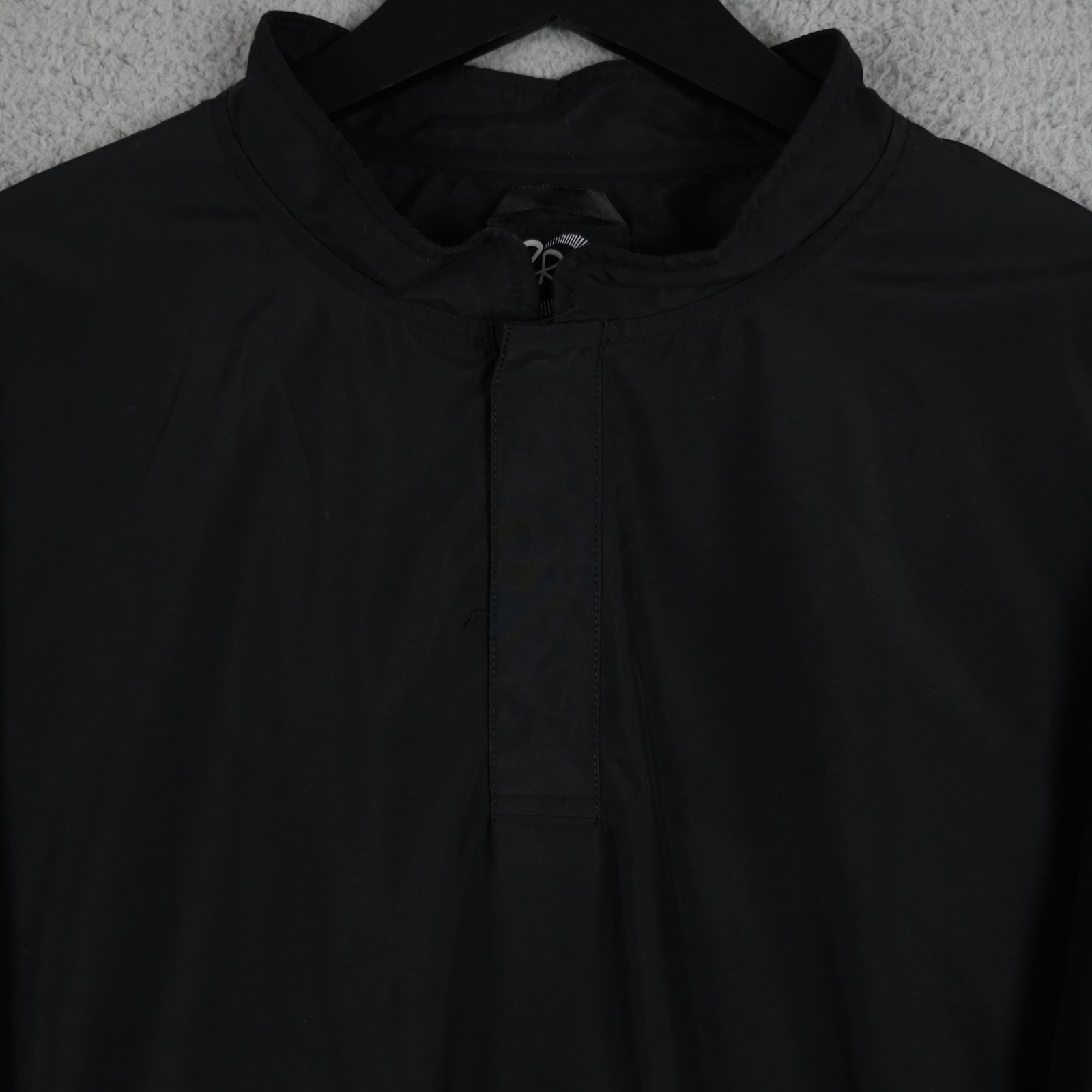 Zero Restriction Windbreaker Men Large Black 1/4 … - image 8