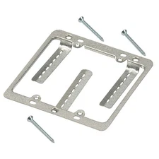 B-LINE BY EATON BB20L Mounting Bracket,2-Gang,Drywall/Paneling 4RHJ4