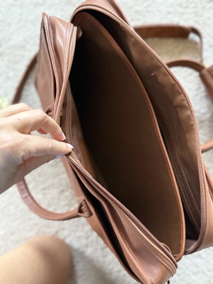 Bolso maletín de cuero Coach Hamilton en perfecto estado Foto 3 de 4