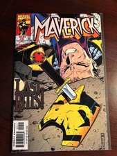 Vintage Maverick #9 Marvel Comics 1998 Last Rites Direct Edition Comic Book