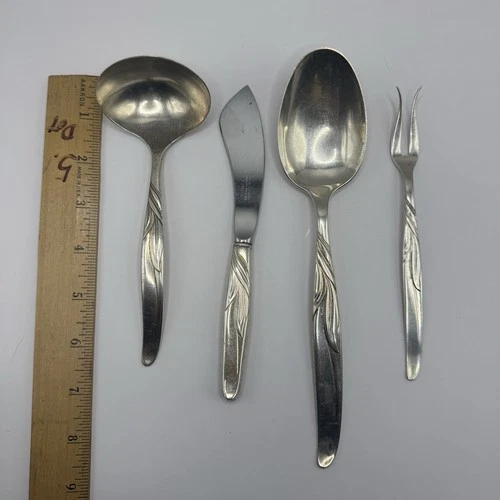 Towle Southwind Sterling Silver Mstr Butter Knife Pickle Fork Ladle Large Spoon