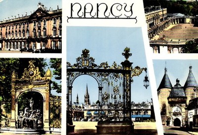 Souvenir de Nancy France Postcard