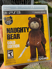 TESTED Naughty Bear Gold Edition CIB Sony PlayStation 3 PS3 NTSC-U/C