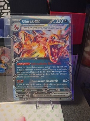Glurak ex (SVP 196 | Jumbo/XXL Karte | Deutsch | Promo | Pokemon TCG)