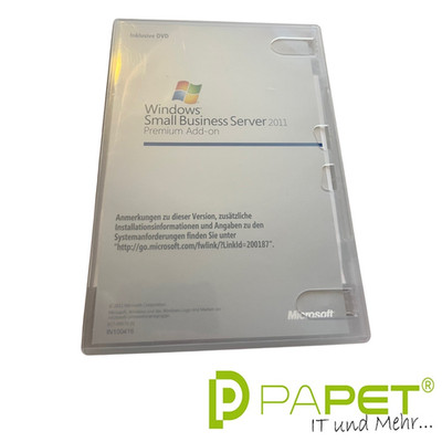 WOW Microsoft Windows SBS Small Business Server 2011 Premium Add-On inkl. 5 CAL