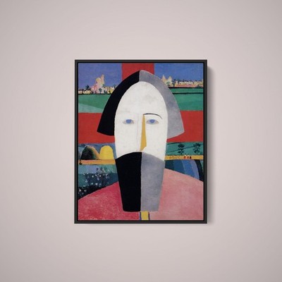 Kazimir Malevich - Head of a Peasant - Art Print on Paper or Canvas