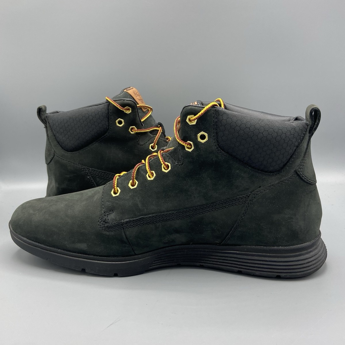 Timberland Black Nubuck Leather Killington Chukka Boots UK EU