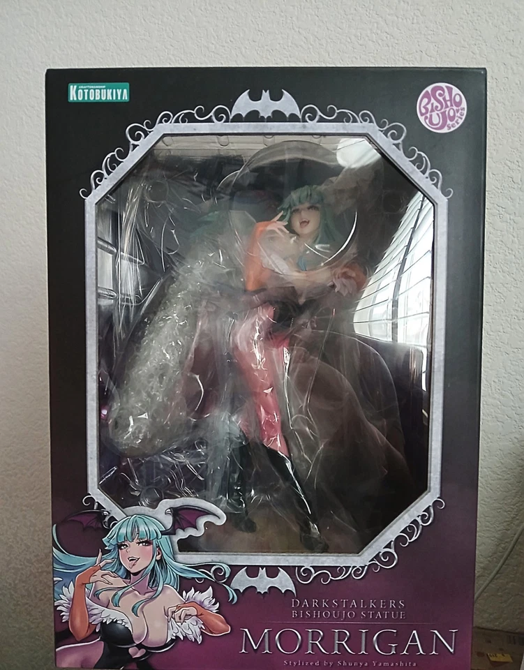 *US Seller * Darkstalkers beautiful Vampire Bishoujo Morrigan Statue Figure 1/7 - Image 4 of 4