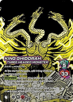 1X-King Ghidorah, Three-Headed Monster-GZ01-Reign of Kaiju-Universus