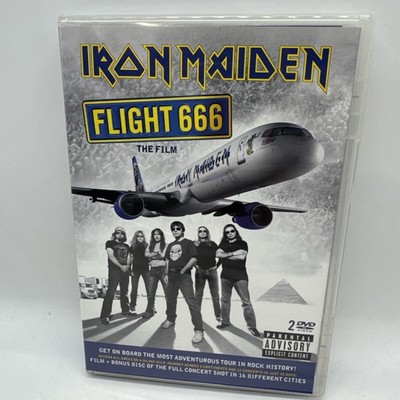 IRON MAIDEN - Flight 666 The Film 2 x DVD (2009) VG COND