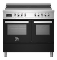 Bertazzoni Professional  PRO105I2ENET 100cm Wide Black Induction Range Cooker