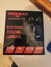 PROHEAR 066 Electronic Ear Protection for Shooting with 4X Sound Amplification