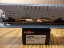 N Scale Intermountain Railway Trinity 4750 Covered Hopper Farmland Ind. CO-OP