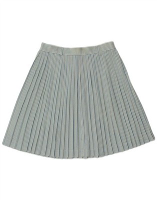 Nantucket Island Damen High Waist Faltenrock IT 44 Medium W26 Blau BM20