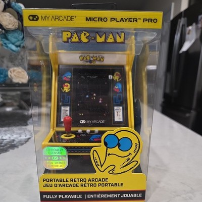 My Arcade Pac-Man Micro Player Pro 6.75'' Mini Arcade Machine Portable Video Game
