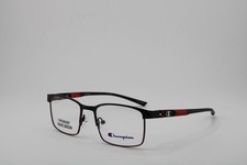 NEW CHAMPION CU SPARK 100 C01 BLACK RED AUTHENTIC FRAMES EYEGLASSES 48-17