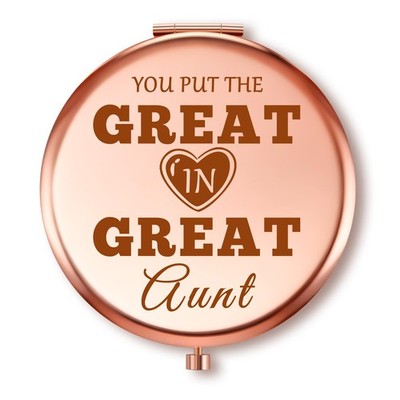 Rehykoy Aunt Gifts from Niece Nephew Birthday Gift for Aunts Compact Mirror B...