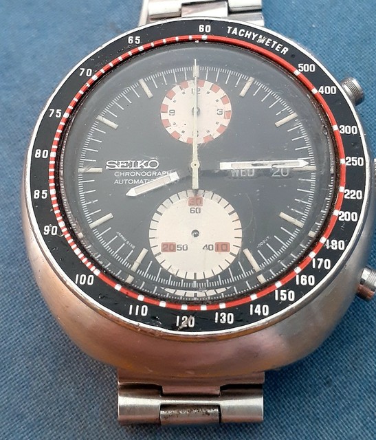 seiko chronograph ebay