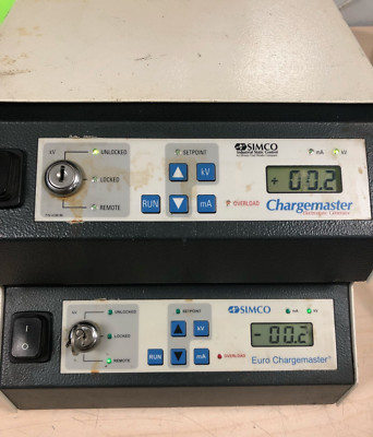 Simco CM30-N&CM30-P Chargemaster Industrial Electrostatic Generator (POWERS ON)