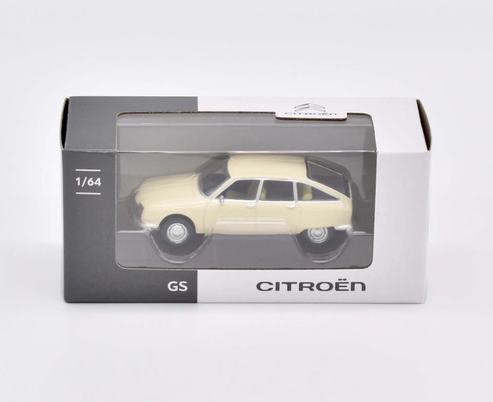 Citroën GS Beige 1971 NOREV 3 inches 1/64 - Photo 4/4